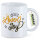Kaffeetasse Love & Joy Schriftzug 330ml