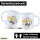 Kaffeetasse Love & Joy Schriftzug 330ml