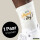 Socken Love & Joy Schriftzug Größe 37/46 White Motiv Tennissocken