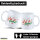 Kaffeetasse Let it Snow Schriftzug 330ml