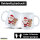 Kaffeetasse Weihnachtsmann Rudolph und Schneemann 330ml
