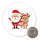 Magnet Weihnachtsmann Rudolph und Schneemann 59mm Kühlschrankmagnet Flaschenöffner