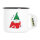 Emaille Tasse Ho Ho Ho Wichtel Weihnachtsgeschenk 300ml Vintage Emaille Becher