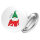 Button Ho Ho Ho Wichtel Weihnachtsgeschenk Anstecker