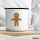 Emaille Tasse Lebkuchenmann Lebkuchenfigur 300ml Vintage Emaille Becher