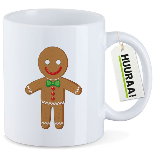 Kaffeetasse Lebkuchenmann Lebkuchenfigur 330ml