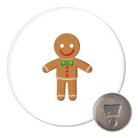 Magnet Lebkuchenmann Lebkuchenfigur 59mm...