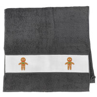 Handtuch Lebkuchenmann Lebkuchenfigur 50x100cm