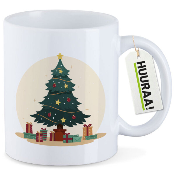 Kaffeetasse Weihnachtsbaum Tannenbaum 330ml