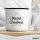 Emaille Tasse Weihnachtsstern Merry Christmas 300ml Vintage