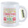 Kaffeetasse Ugly Christmas All I want is you 330ml