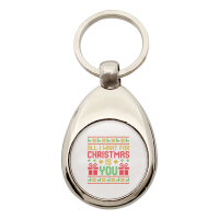 Schlüsselanhänger Ugly Christmas All I want is you