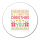Aufkleber Ugly Christmas All I want is you 10cm rund