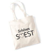 Jutebeutel Schönes Soest Schriftzug 10 Liter