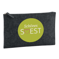 Kulturbeutel Schönes Soest bunt 1 Liter Filz...