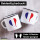 Emaille Tasse Frankreich Flagge Herz 300ml Vintage Emaille Becher