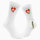 Unisex Socken Schweiz Flagge Herz Baumwolle
