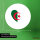 Aufkleber Algerien Flagge Herz 10cm rund