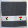 Handtuch Ghana Flagge Herz 50x100cm