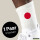 Socken Japan Flagge Herz Größe 37/46 White Motiv Tennissocken