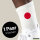 Unisex Socken Japan Flagge Herz Baumwolle