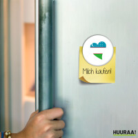 Magnet Usbekistan Flagge Herz 59mm Kühlschrankmagnet