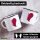 Emaille Tasse Katar Flagge Herz 300ml Vintage