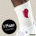 Socken Katar Flagge Herz Größe 37/46 White Motiv Tennissocken