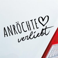 Autoaufkleber Anröchte verliebt  ca. 19x8cm