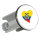 Waschbeckenstöpsel Ecuador Flagge Herz 4cm Abflussstopfen