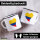 Emaille Tasse Kolumbien Flagge Herz 300ml Vintage