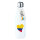 Edelstahl-Trinkflasche Kolumbien Flagge Herz 500ml Wasserflasche