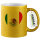 Glitzertasse Mexiko Flagge Herz 330ml