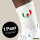 Unisex Socken Mexiko Flagge Herz Baumwolle