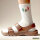 Unisex Socken Mexiko Flagge Herz Baumwolle