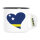 Emaille Tasse Curacao Flagge Herz 300ml Vintage Emaille Becher