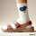 Socken Curacao Flagge Herz Größe 37/46 White Motiv Tennissocken