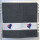 Handtuch Neuseeland Flagge Herz 50x100cm