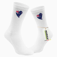 Unisex Socken Neuseeland Flagge Herz Baumwolle