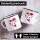 Emaille Tasse Burundi Flagge Herz 300ml Vintage
