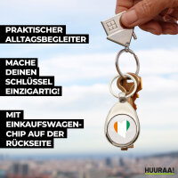 Schlüsselanhänger Elfenbeinküste Flagge...