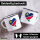 Emaille Tasse Namibia Flagge Herz 300ml Vintage Emaille Becher