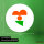 Aufkleber Niger Flagge Herz 10cm Sticker