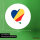 Aufkleber Seychellen Flagge Herz 10cm Sticker