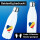 Edelstahl-Trinkflasche Seychellen Flagge Herz 500ml Wasserflasche