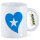 Kaffeetasse Somalia Flagge Herz 330ml