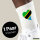 Socken Tansania Flagge Herz Größe 37/46 White Motiv Tennissocken