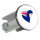 Waschbeckenstöpsel Anguilla Flagge Herz 4cm Abflussstopfen