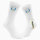 Socken Guatemala Flagge Herz Größe 37/46 White Motiv Tennissocken