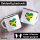 Emaille Tasse Jamaika Flagge Herz 300ml Vintage Emaille Becher